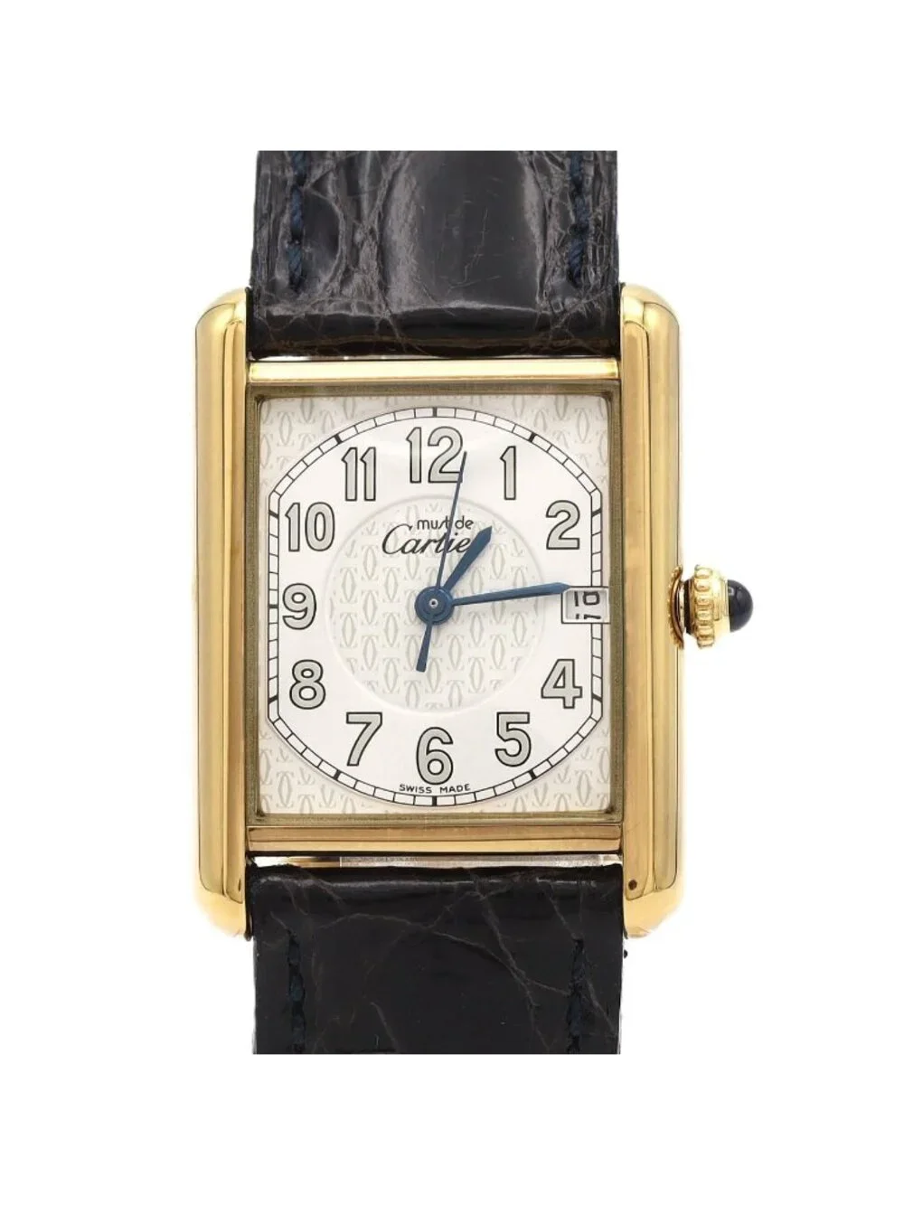 Cartier Must Tank Date LM Quartz Watch